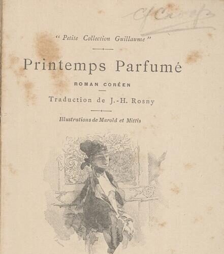 13.5 x 8 cm; 16 s.p. + 140 p. + [IV] p. + 32 appendix p., price of the book “2 francs” on its spine. L. 1 bookplate CPC o